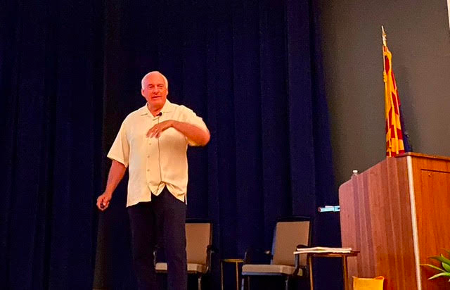 Guest Lecturer at Sagewood Center, Scottsdale, AZ (The Art of the Samurai - 2022 National Tour)